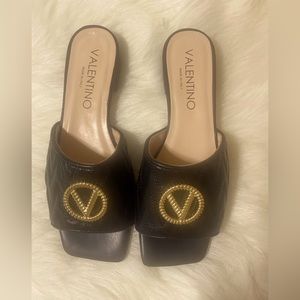 Valentino Leather Sandals - Authentic